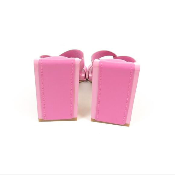 New York and Company Pink Inna Barbiecore Sandals Size 6 - Picture 6 of 10